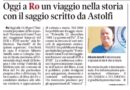 RO – Oggi a Ro un viaggio nella storia con il saggio scritto da Astolfi – La Nuova Ferrara 9.11.24