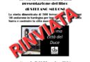 RIVA DEL PO – RINVIATA LA PRESENTAZIONE DEL LIBRO “L’ULTIMA CITTA’ DEL DUCE” DI STEFANO MUNARONI – MERCOLEDI 11 DICEMBRE – SALA CONSIGLIARE DI BERRA – CRISTIANA SERAFINI DIALOGA CON L’AUTORE