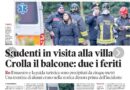 RIVA DEL PO – Studenti in visita alla villa – Crolla il balcone: due i feriti – La Nuova Ferrara 10.12.24