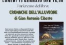 BERRA – BIBLIOTECA COMUNALE – GRUPPO DI LETTURA – LUNEDI 13 GENNAIO – INCONTRO PER PARLARE DEL LIBRO “CRONACHE DELL’ALLUVIONE” DI GIAN ANTONIO CIBOTTO