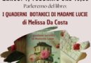 BERRA – BIBLIOTECA COMUNALE – G.D.L. INCONTRO LUNEDI 17 FEBBRAIO – SI PARLERA’ DEL LIBRO “I QUADERNI BOTANICI DI MADAME LUCIE” DI MELISSA DA COSTA